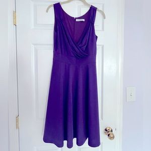 Purple Aline Dress